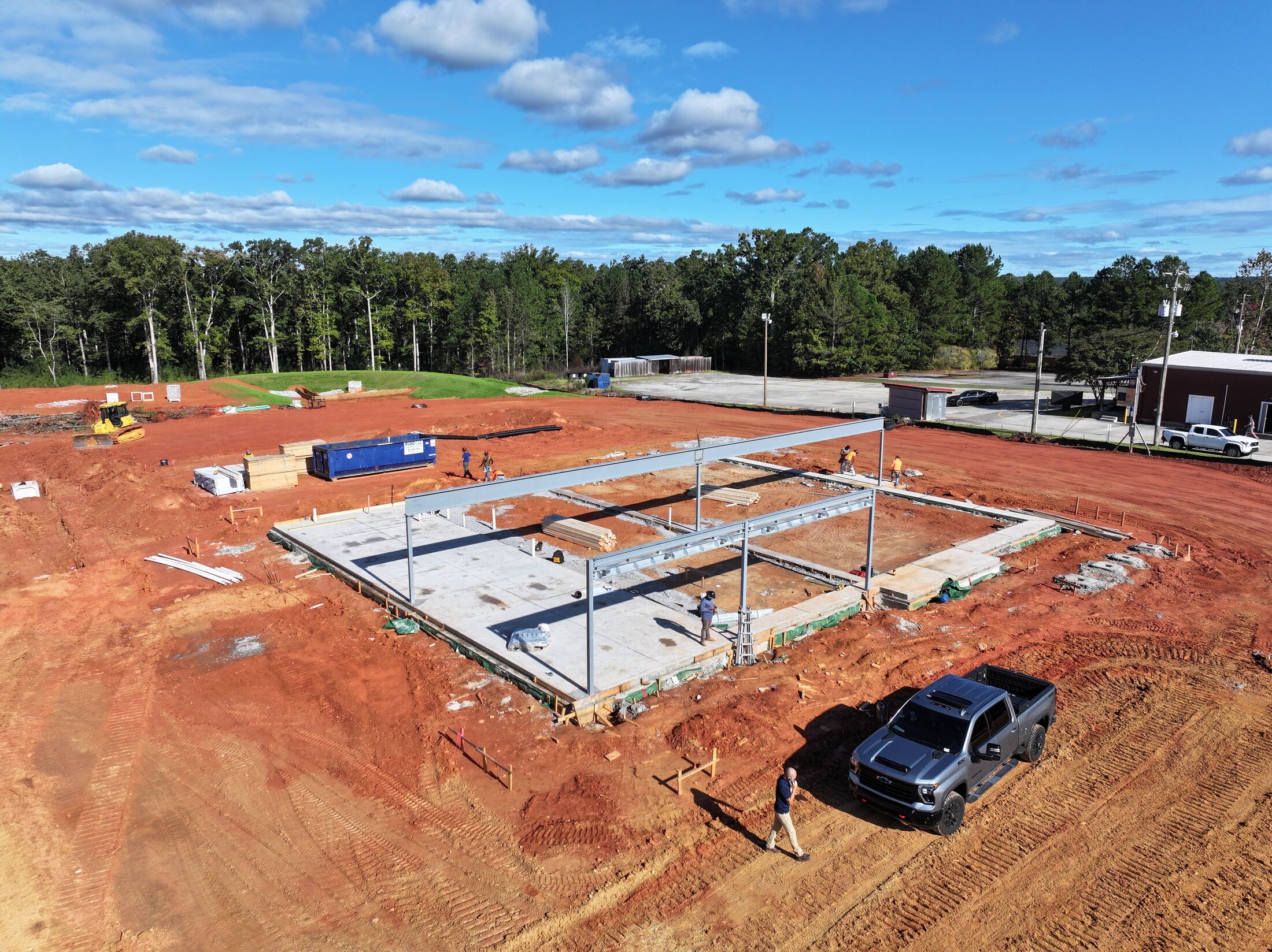 Aerial site before editing